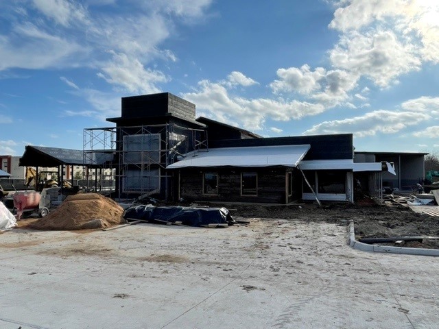 Gringo's College Station Front Elevation 2, Construction