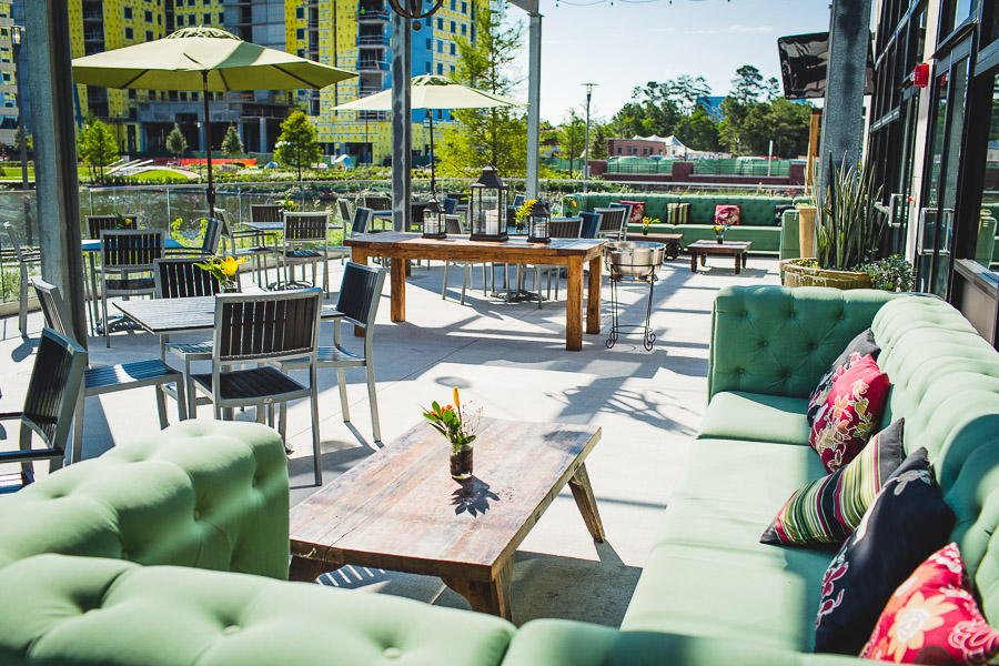 Local Pour Outdoor Dining and Lounge Are