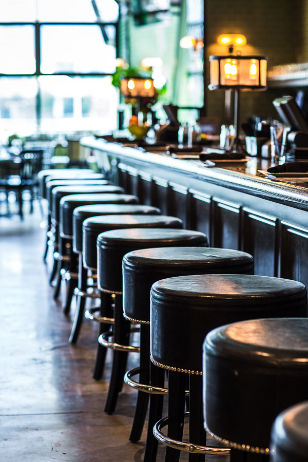 Local Pour Bar Stool Detail