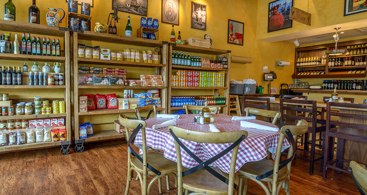 D'Amico's Italian Market Cafe Seating