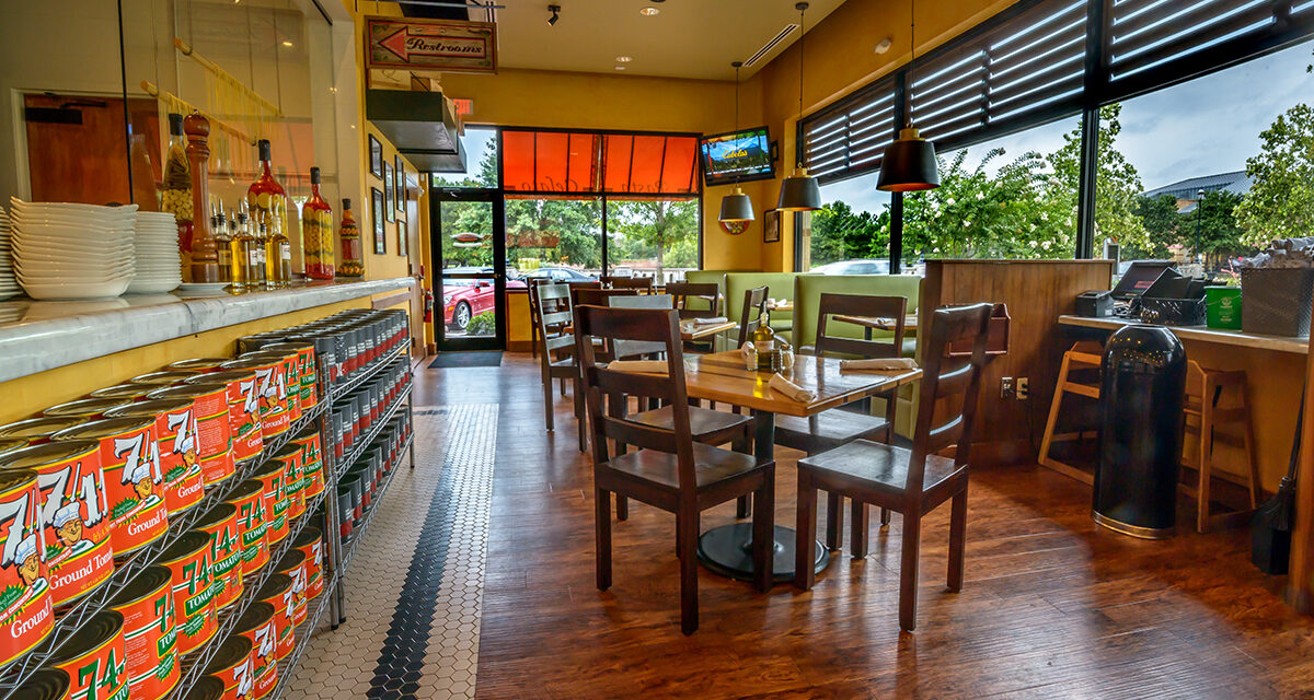 D'Amico's Italian Market Cafe Seating
