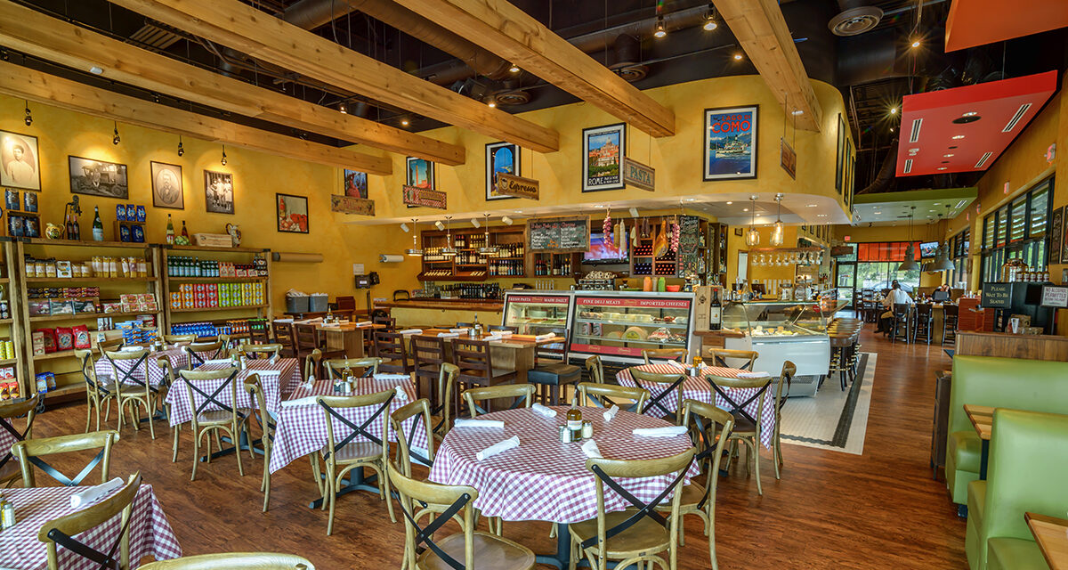 D'Amico's Italian Market Cafe Seating