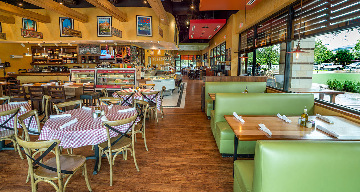 D'Amico's Italian Market Cafe Seating