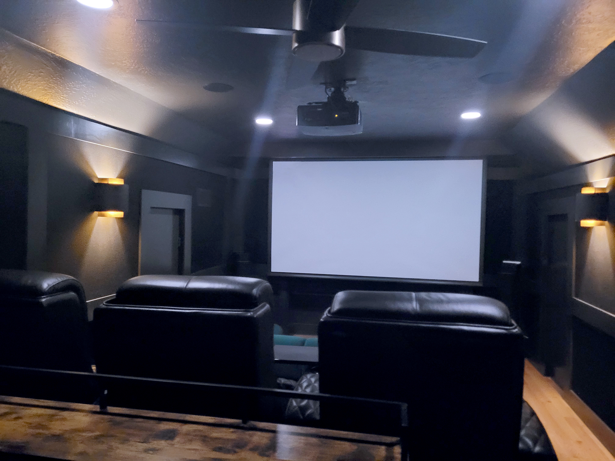 Sambrooks Home Theater Screen View